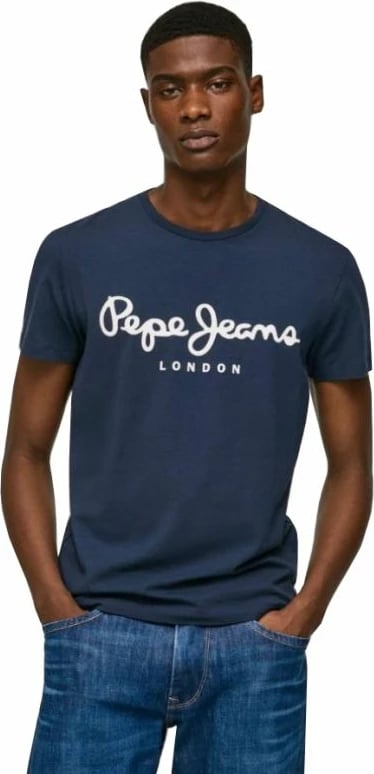 Maicë për meshkuj Pepe Jeans, Original Stretch, PM508210, blu e errët