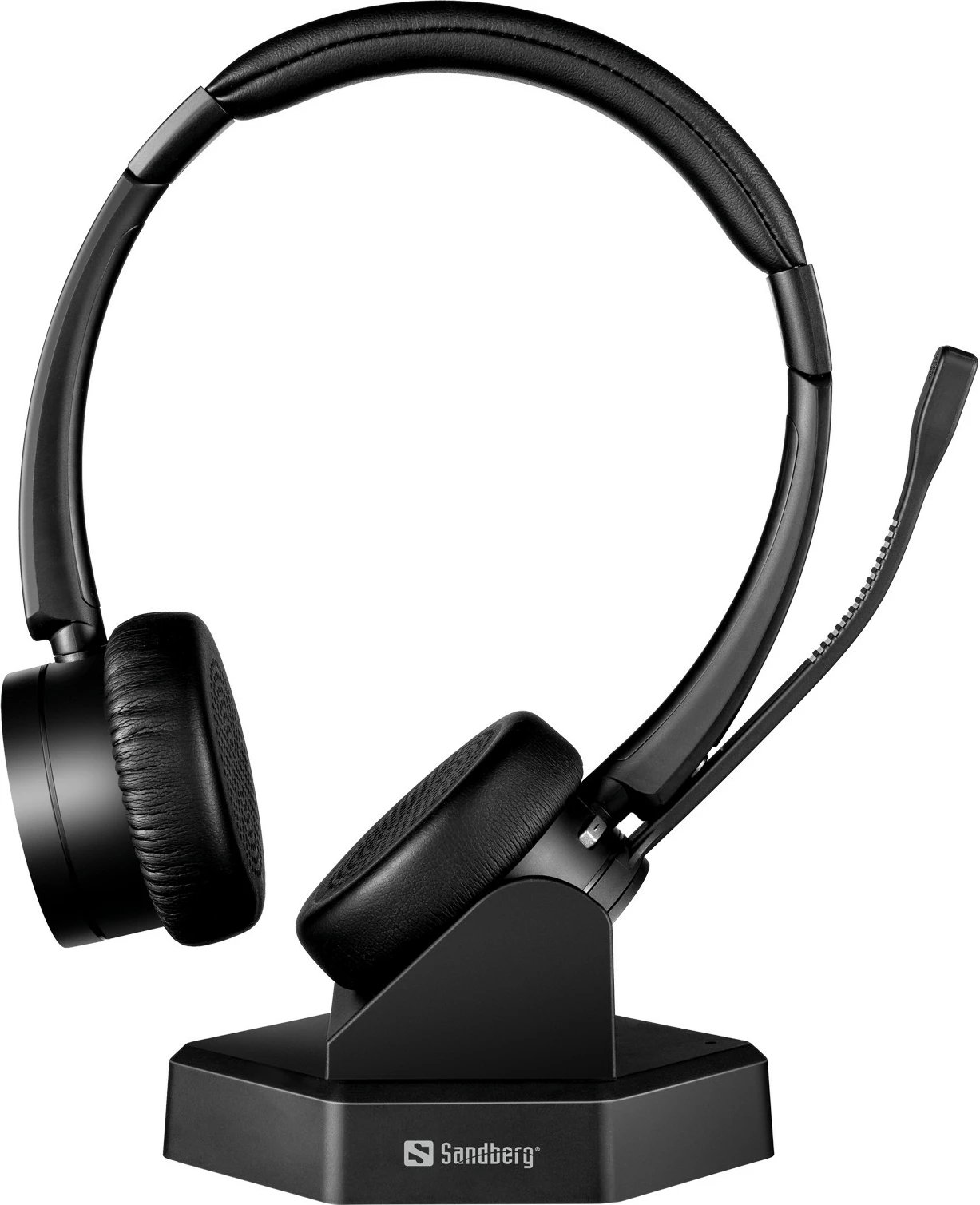 Headset pa tela Sandberg Wireless Office Headset Pro+, Office/Call center, 20 - 20000 Hz, 100 g, i zi