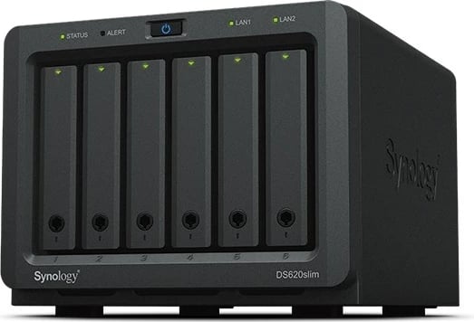 NAS server Synology DiskStation DS620SLIM, Desktop, Ethernet LAN, J3355, i zi