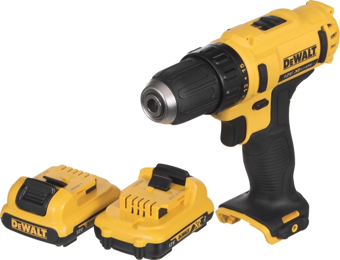 Bormakinë pa tela DeWalt DCD710D2, Li-Ion 10,8V 2,0Ah