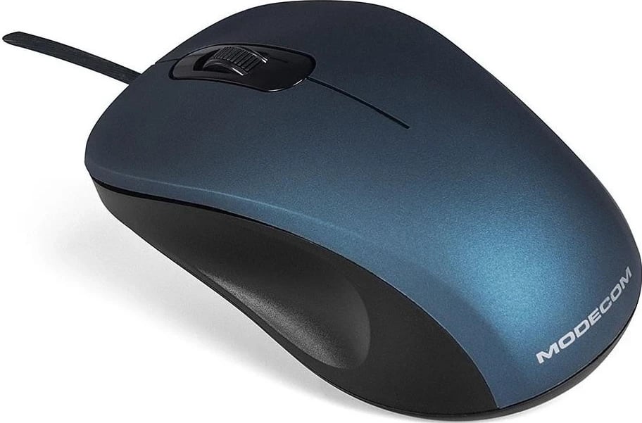 Maus Modecom M10S, USB, 1200 DPI, blu