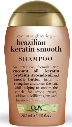 Shampo për flokë OGX Brazilian Keratin, 88.7ml