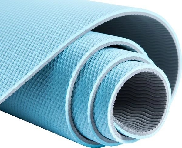 Joga Mat PURE 2 IMPROVE P2I201490, TPE, Blu/Gri