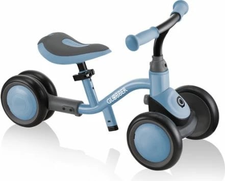 Bicikletë multifunksionale për fëmijë Globber, modeli Learning Bike 3in1 Deluxe, ngjyrë blu hiri