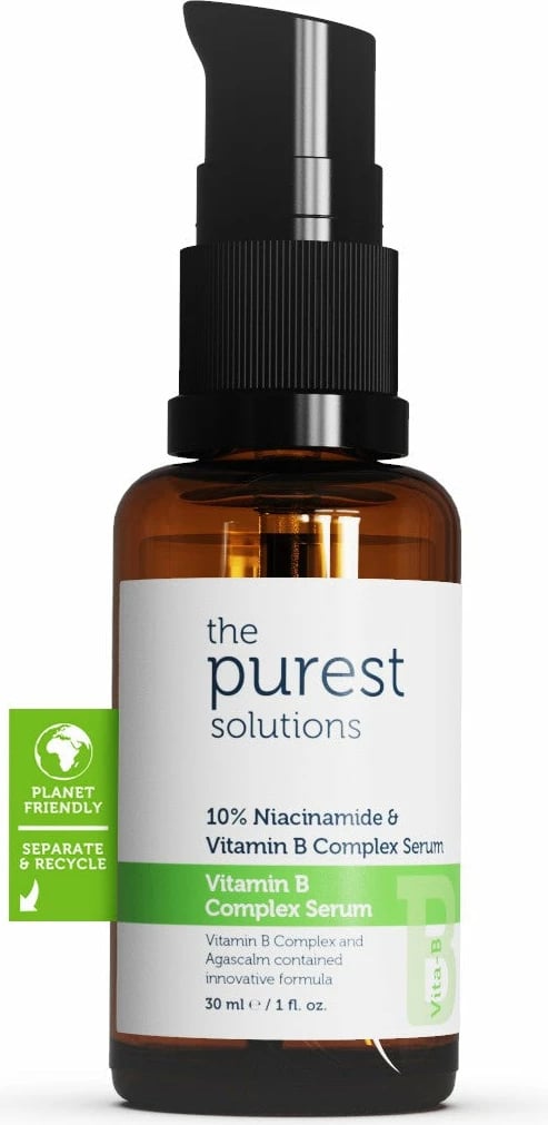 Serum Vitamin B Complex - The Purest Solutions  Vita-B Niacinamide %10, 30 ml