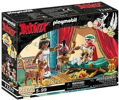 Blloqe ndërtimi Playmobil Asterix 71270, Cesarz i Kleopatra