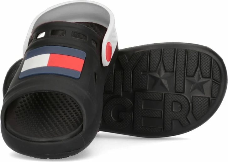 Sandale për fëmijë Tommy Hilfiger, të zeza