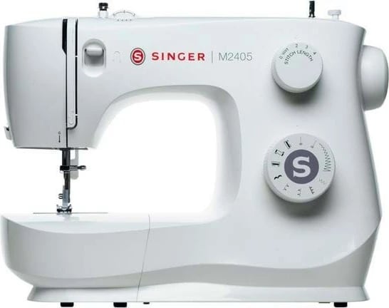 Makinë për qepje SINGER M2405, 70W, e bardhë 