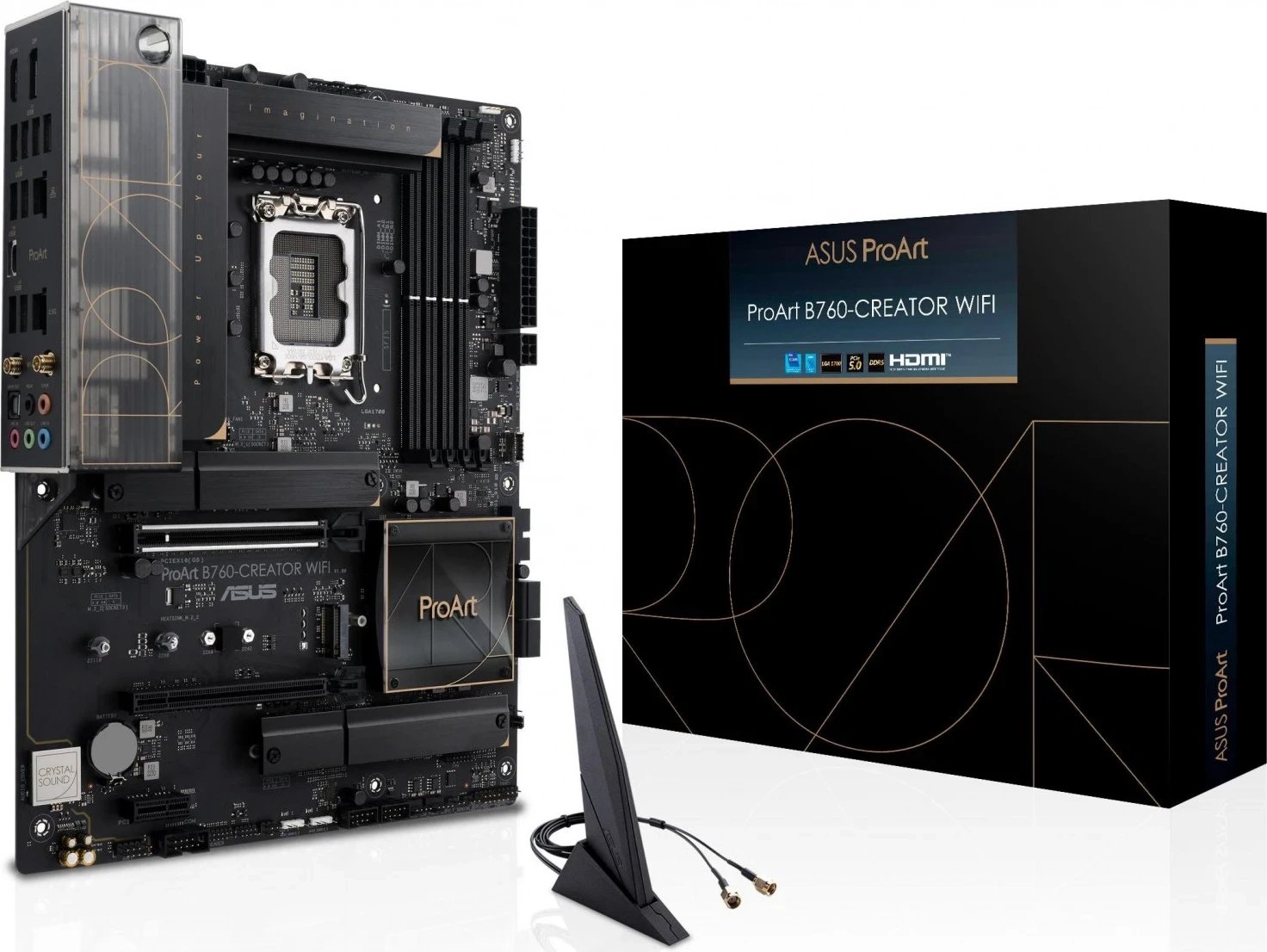 Pllakë amë ASUS ProArt B760-CREATOR WIFI, Socket 1700, Chipset Intel B760, DDR5