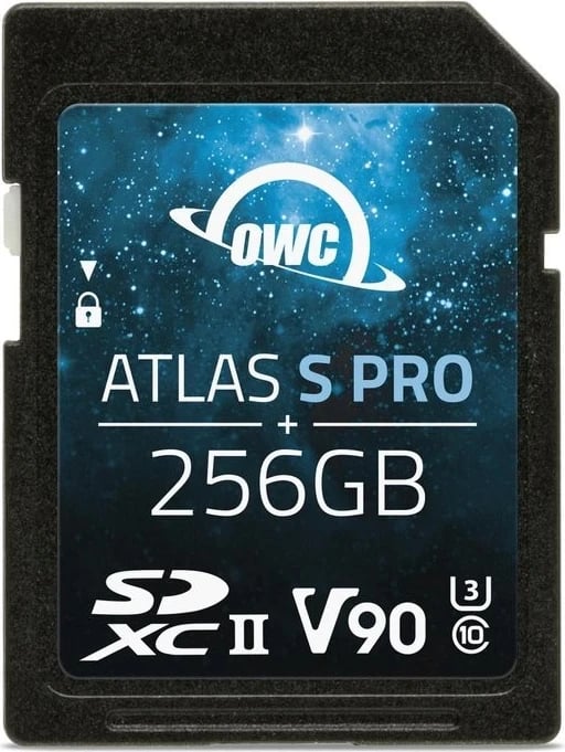 Kartë SD OWC Atlas S Pro 256GB, UHS-II, V90, 290/276 MB/s