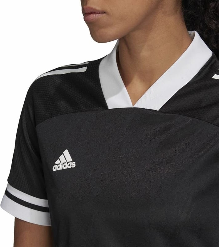 Fanellë stërvitjeje për femra adidas, e zezë