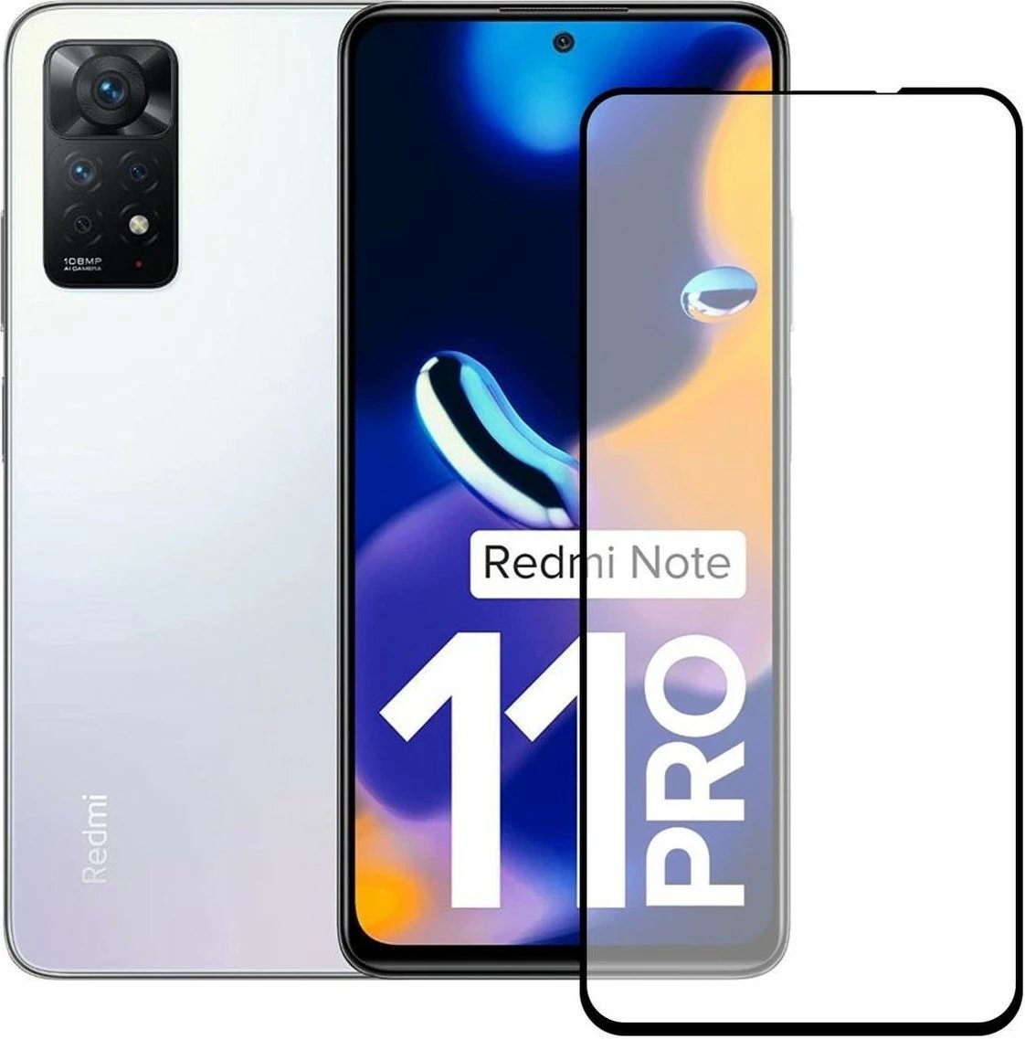 Mburojë ekrani Pikas për Xiaomi Redmi Note 11 Pro, transparente