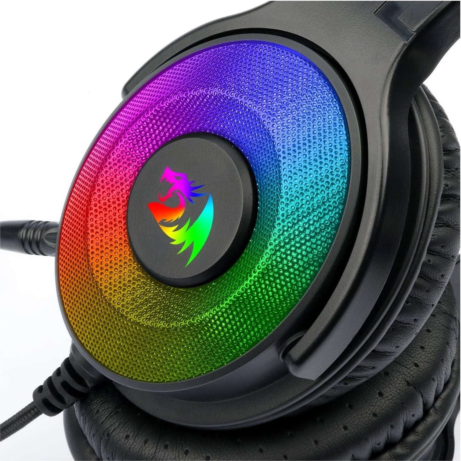 Kufje për lojëra Redragon H350 RGB Pandora, me dritë RGB