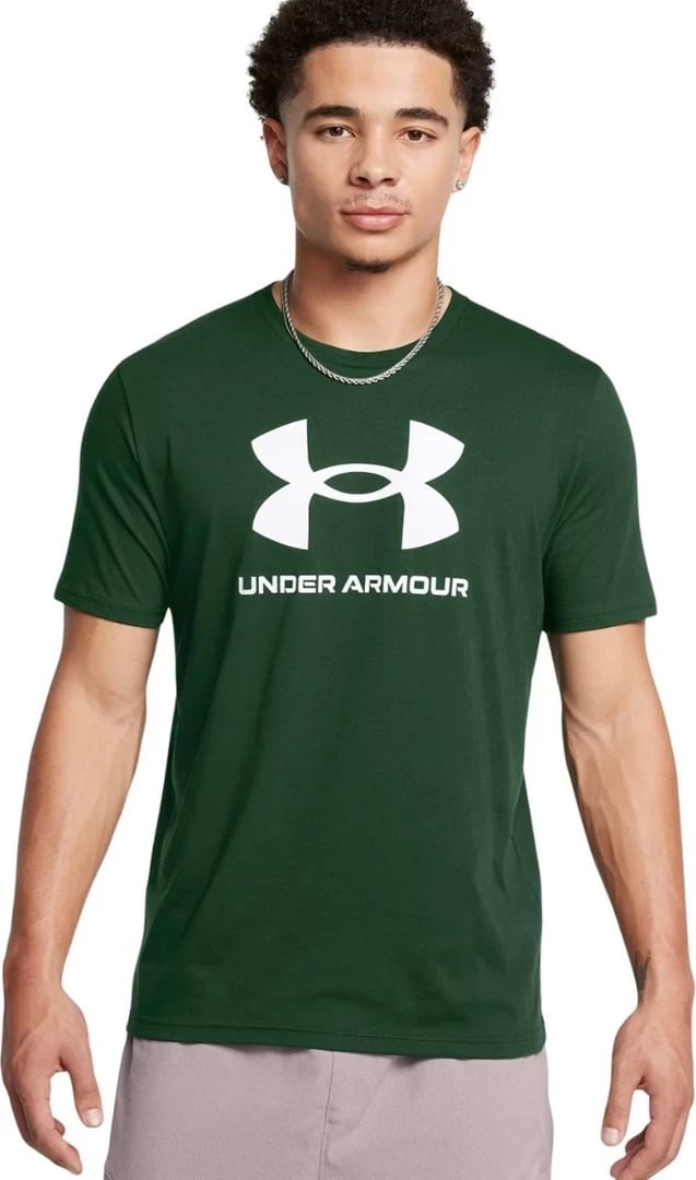 T-shirt Under Armour Sportstyle Logo për meshkuj, Jeshile