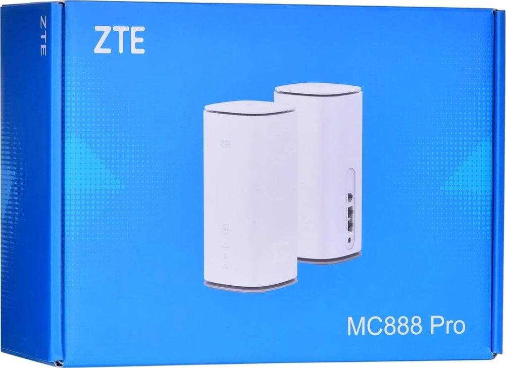 Router ZTE MC888 Pro 5G, i bardhë