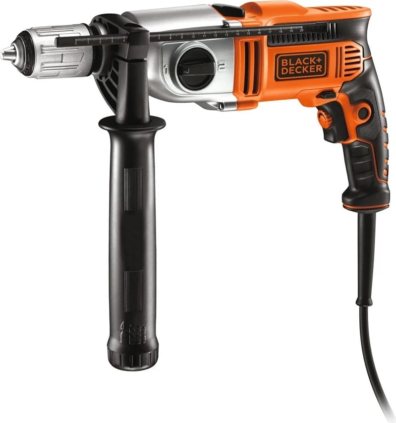 Shpuese BLACK+DECKER KR911K-QS, pa çelës, portokalli