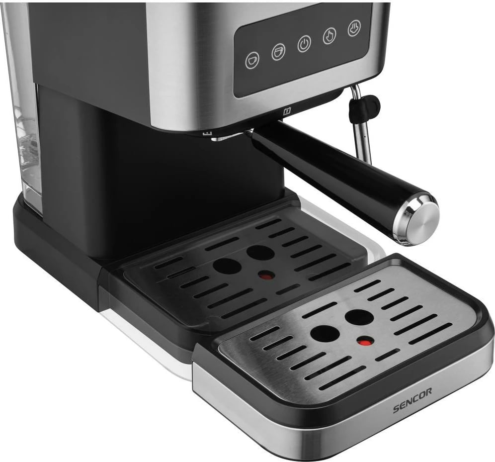 Aparat për kafe espresso Sencor SES 4020SS, i zi/argjend