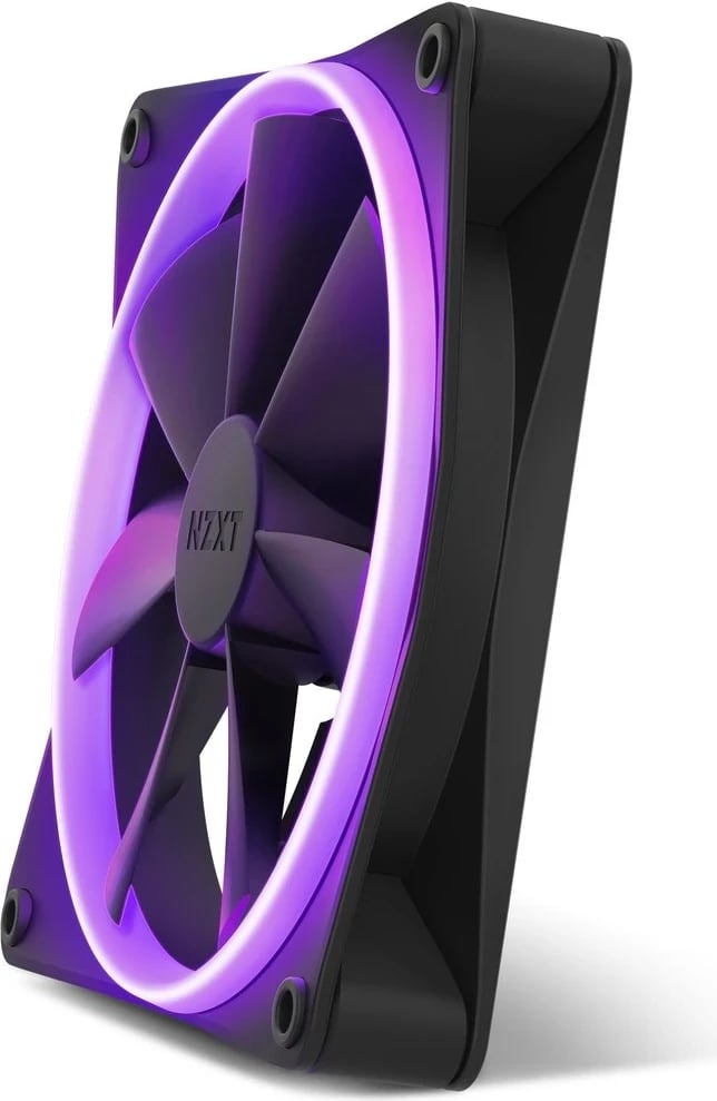 Ventilator për Kasë NZXT F140 RGB, 14 cm, i Zi