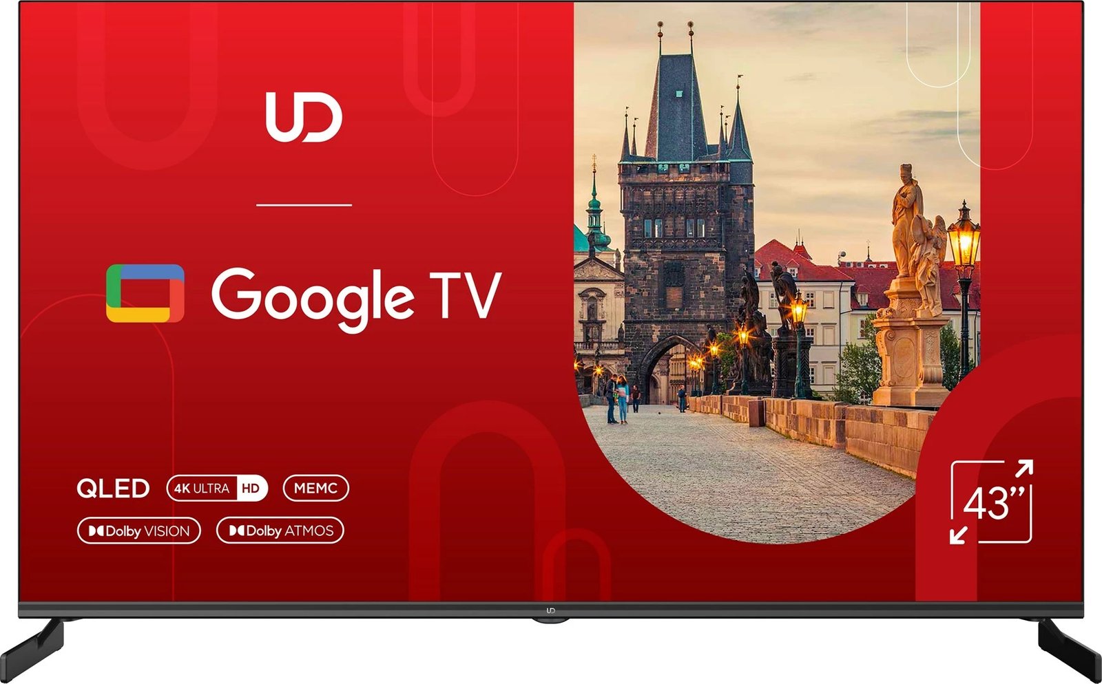 Televizor UD 43QGU7210S 43 inch, 4K Ultra HD, Q-LED, i zi