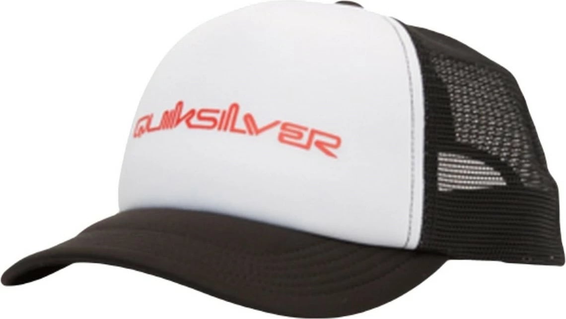 Kapelë për meshkuj Quiksilver AQYHA05377 Omni Trucker, e bardhë