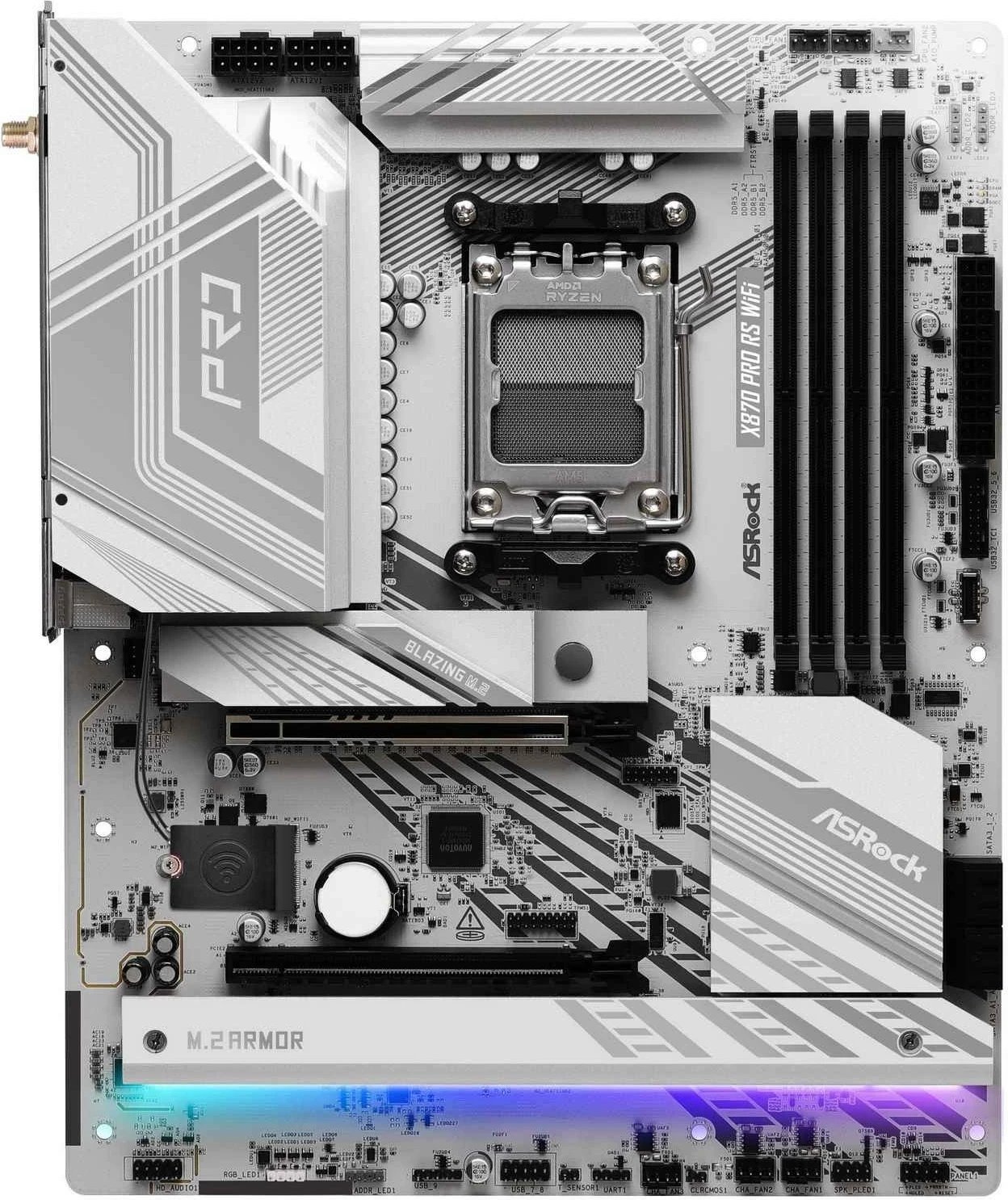 Pllakë amë ASRock X870 Pro RS WiFi, Socket AM5, Chipset AMD X870, DDR5