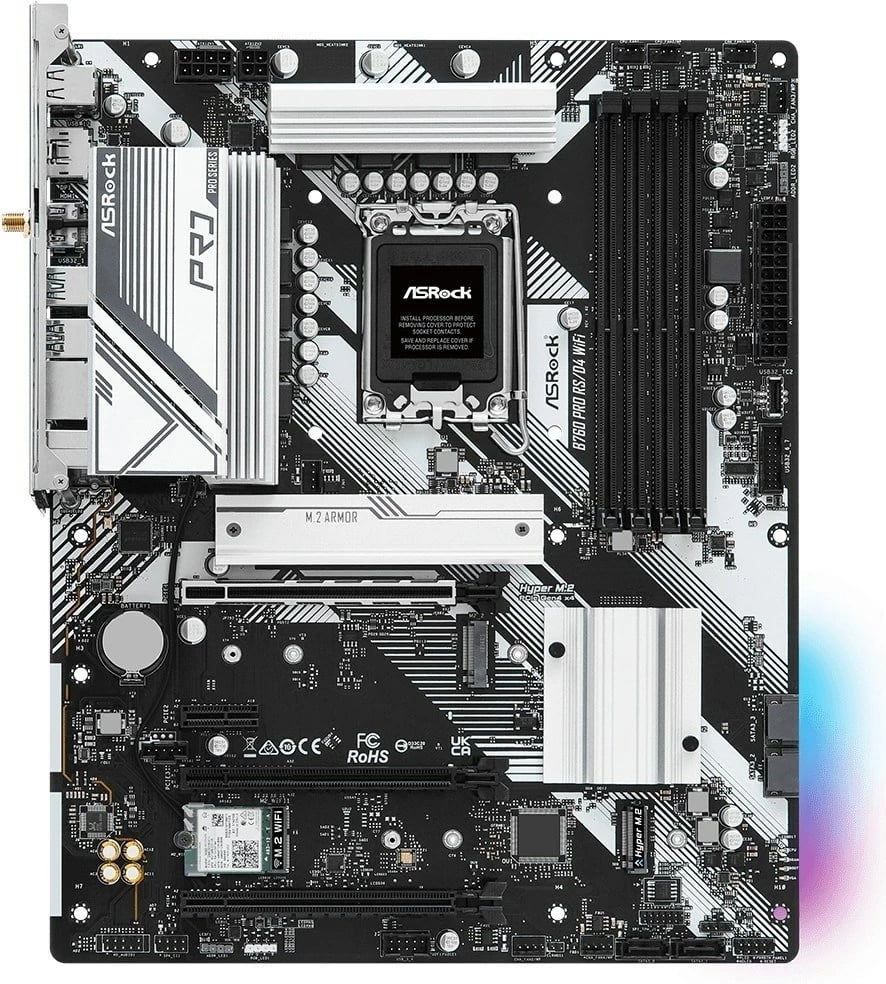 Pllakë amë ASRock B760 PRO RS/D4 WIFI