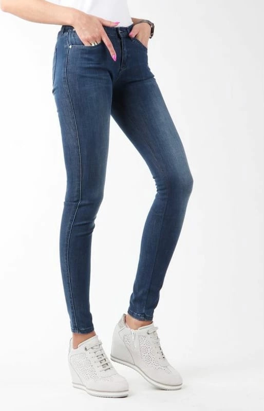 Pantallona jeans për femra Wrangler, blu