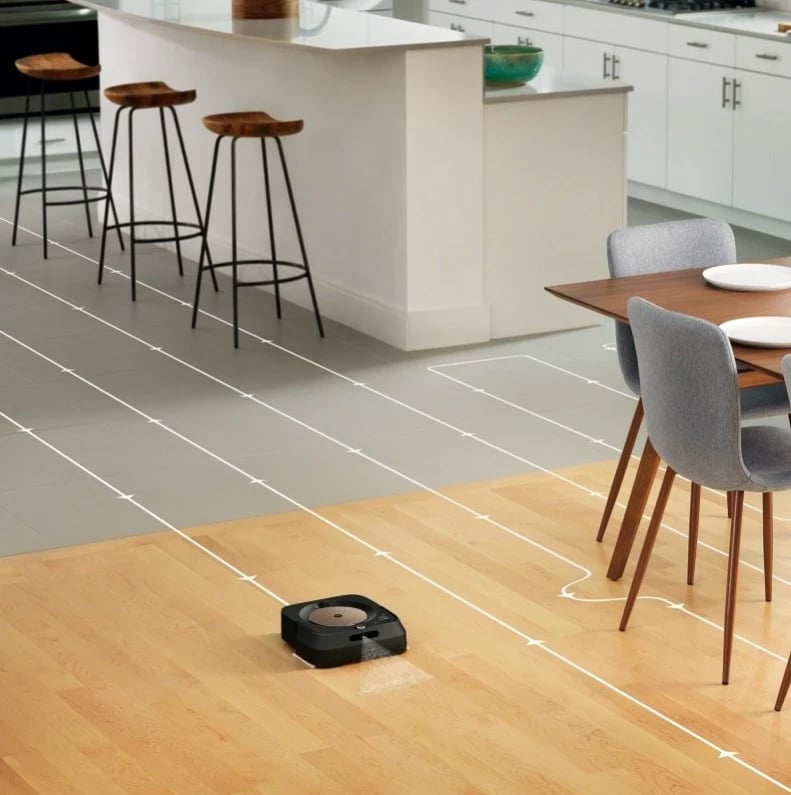 Robot pastrues iRobot Braava Jet M6, i zi