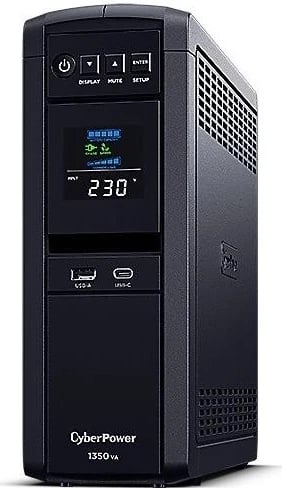 UPS CyberPower CP1350EPFCLCD, me kohë mbajtjeje dhe mbrojtje nga ndërprerjet