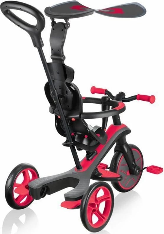 Bicikletë për fëmijë SMJ Sport Explorer Trike 4në1, e kuqe