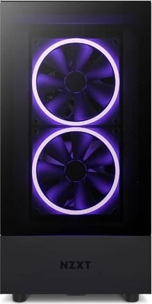 Kasë NZXT H5 Elite, midi Tower, 1 x USB 3.1, 1 x USB-C 3.1, audio, e zezë