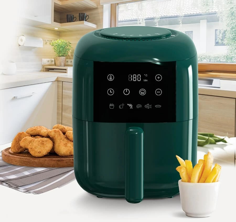 Fritezë me ajër Maestro MR-755, 3L, 1200 W, e gjelbër 