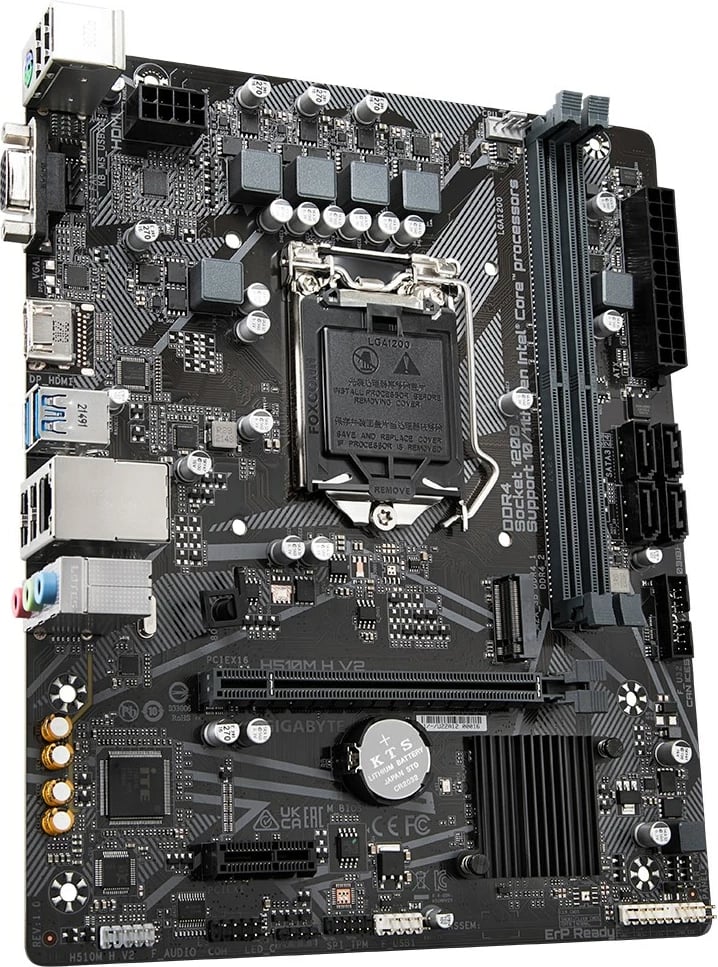 Pllakë amë Gigabyte H410M H V2 Intel H410 LGA 1200 micro ATX