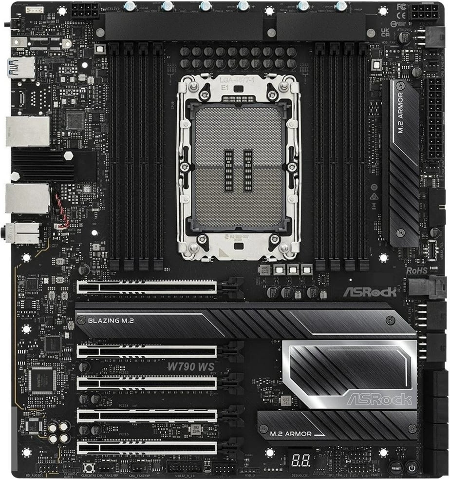 Pllakë amë ASRock W790 WS R2.0