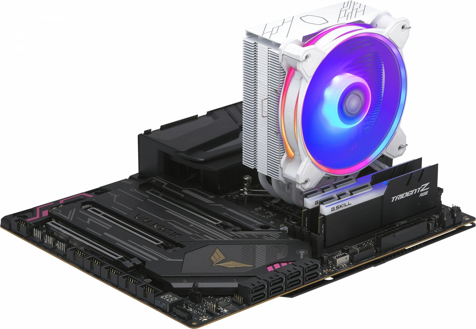 Ftohës ajri Cooler Master Hyper 212 Halo White, 12 cm, 650 RPM, 2050 RPM, 27 dB, 51.88 cfm