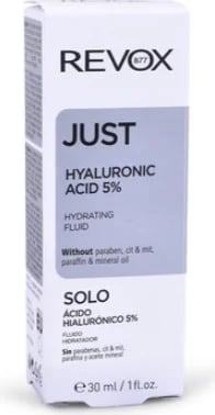 Serum hidratues për fytyrë Revox B77 Just Hyaluronic Acid 5%, 30ml