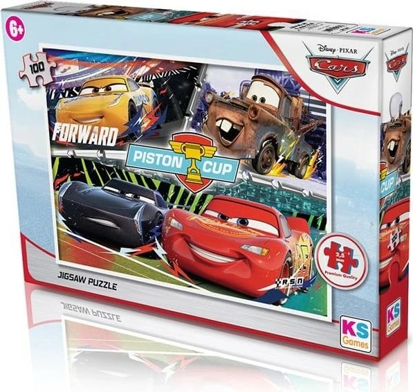 Puzzle për fëmijë KS Games Cars, 100 copë