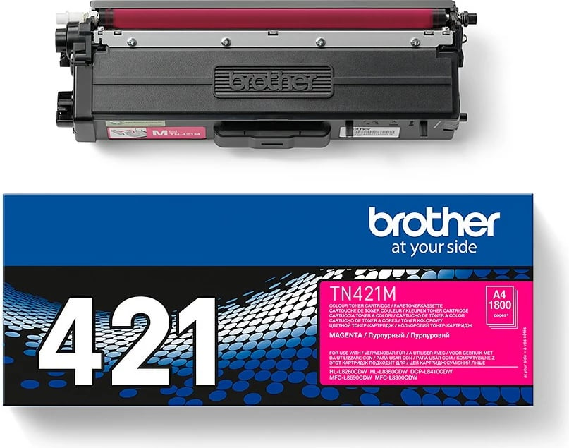 Toner Brother TN-421M, Magenta, 1 copë