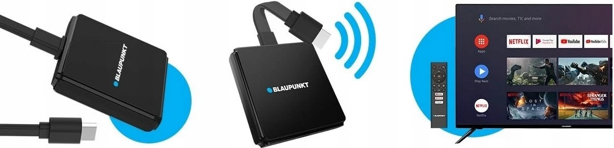 Media player Blaupunkt A-Stream Stick 16 GB, i zi