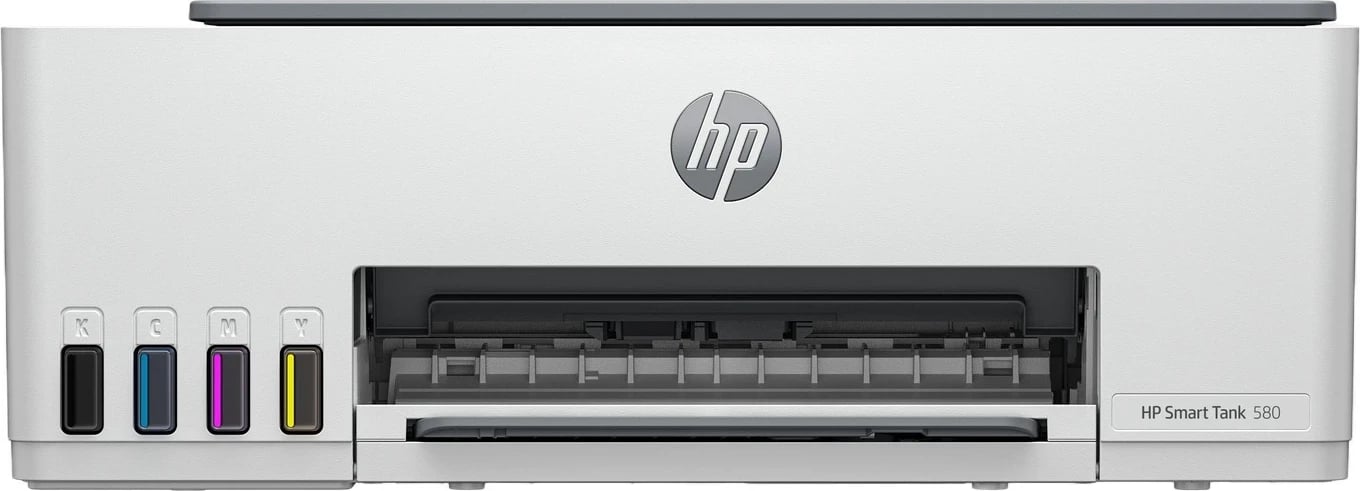  Printer Gjithë-në-Një, HP Smart Tank 580, i bardhë