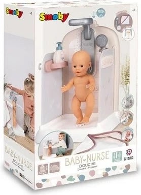 Set lodrash Smoby Baby Nurse Shower, për fëmijë