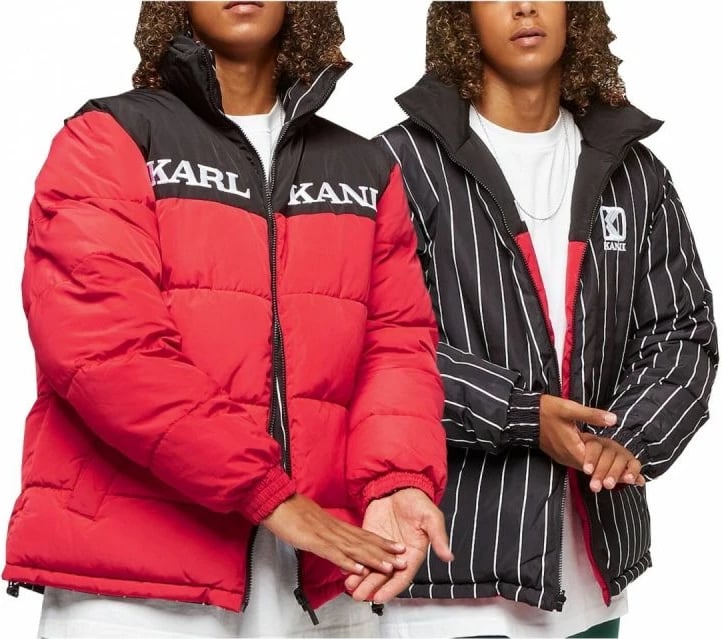 Xhaketë për meshkuj Karl Kani, modeli Retro Block Reversible Puffer