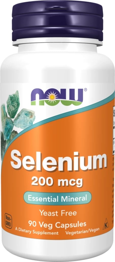 Selenium 200 mcg, 90 kapsula