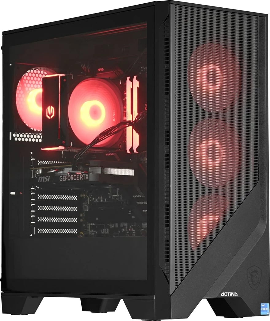 Kompjuter Actina, AMD Ryzen 5, 32GB RAM, 1TB SSD, NVIDIA GeForce RTX 4060 Ti,  i zi 