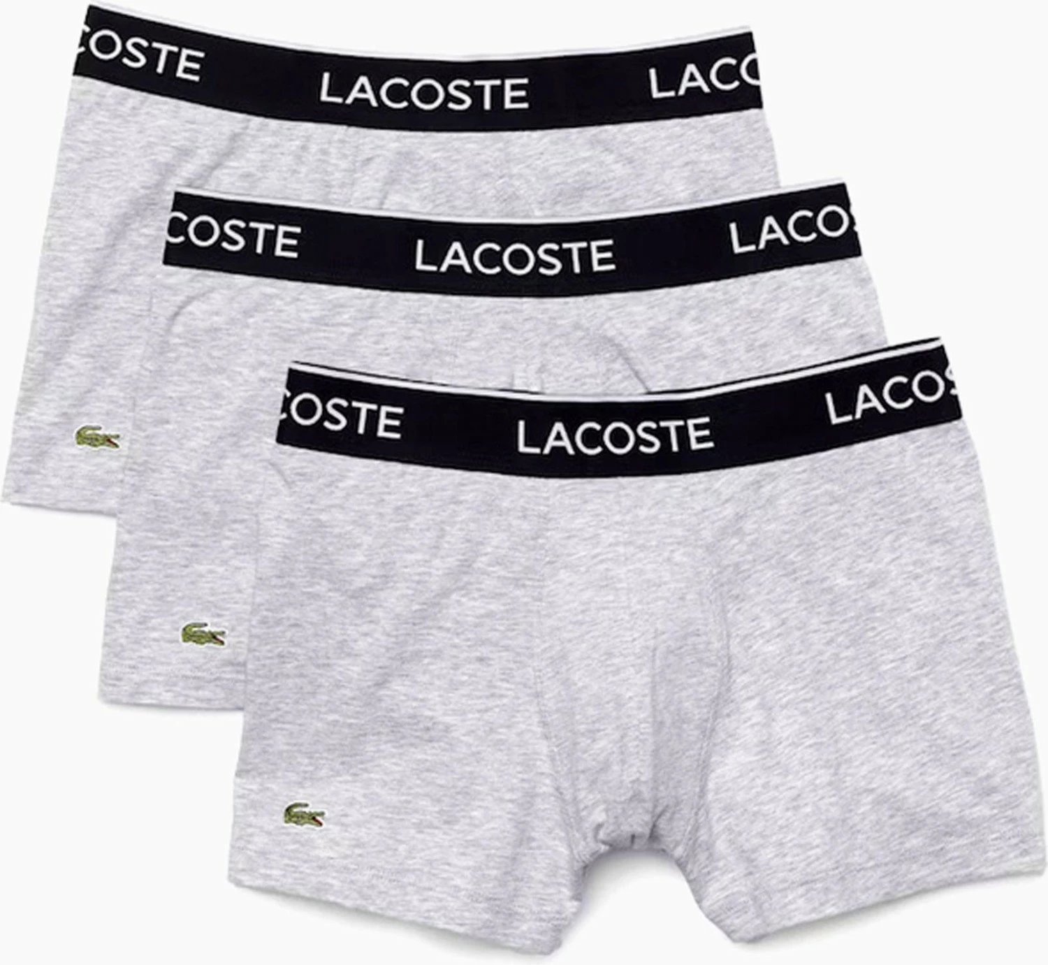 Të brendshme për meshkuj Lacoste 5H3389-CCA, 3 copë, gri