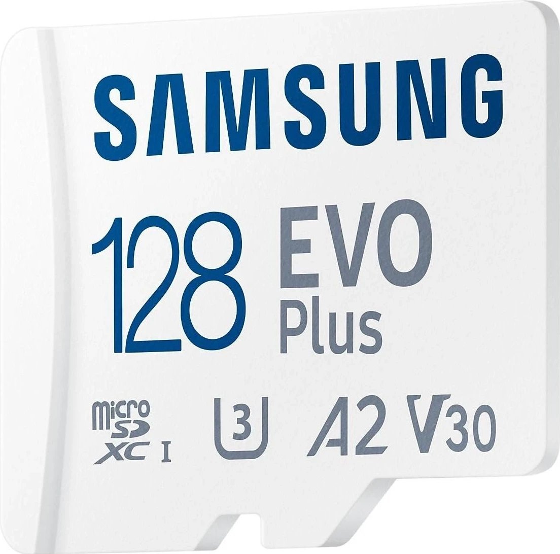 Kartelë memorie Samsung EVO PLUS microSDXC 128GB, UHS-I, U3, 2023