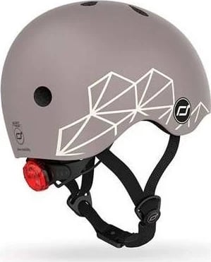 Kaskë Scoot & Ride Kask XXS-S, ngjyrë kafe