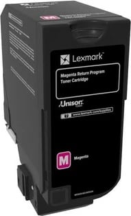 Toner Lexmark 74C20M0, 3000 faqe, Magenta, 1 copë