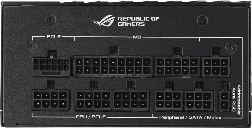 Furnizues i energjisë ASUS ROG Loki SFX-L 750W Platinum, 20+4 pin ATX, i zi dhe argjendtë