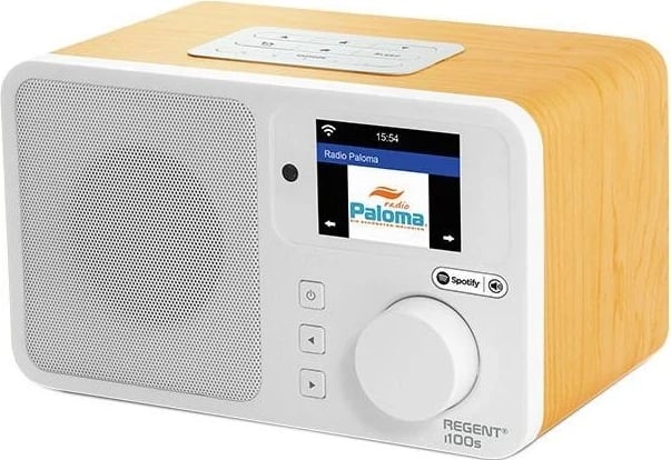 Radio Internet Ferguson Regent i100s, me Wi-Fi dhe Bluetooth, ngjyrë kafe e lehtë